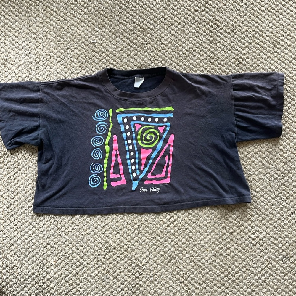 1989 Sun Valley Crop Tee